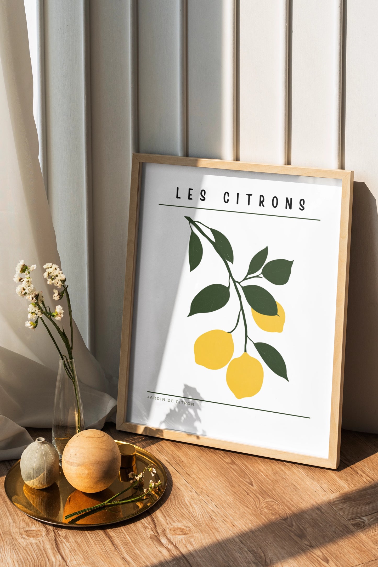 Affiche Les Citrons