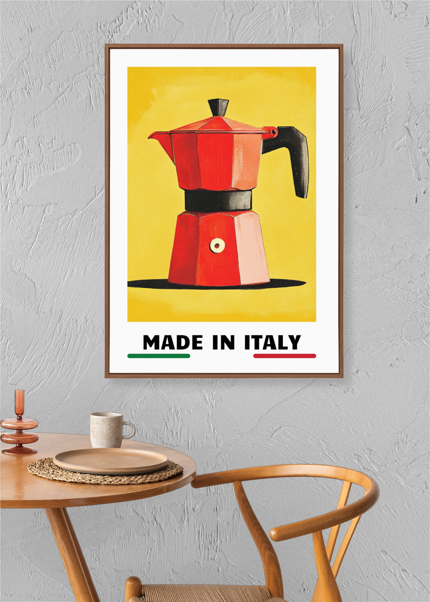 Affiche Cafetière italienne