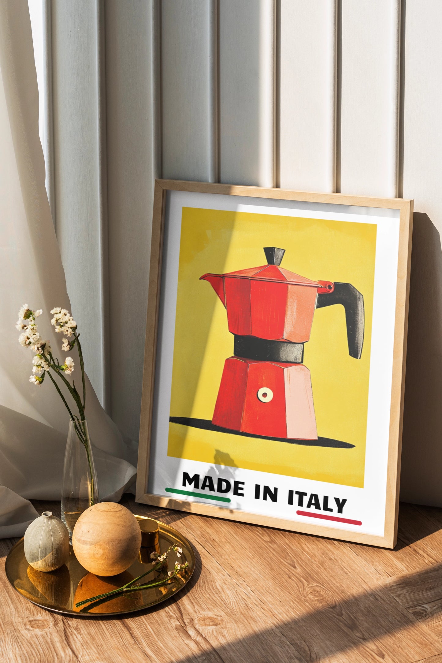 Affiche Cafetière italienne