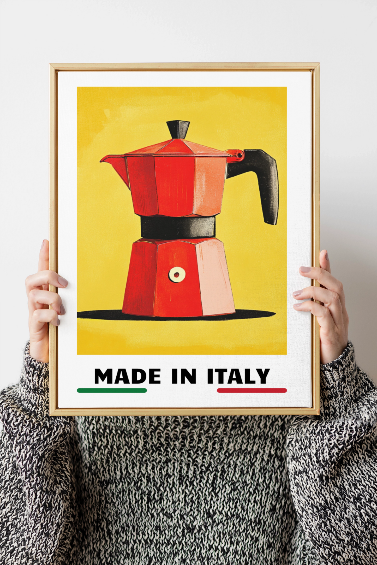 Affiche Cafetière italienne