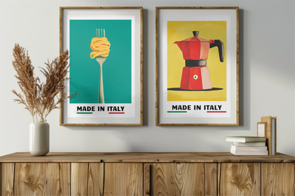 Affiche Cafetière italienne