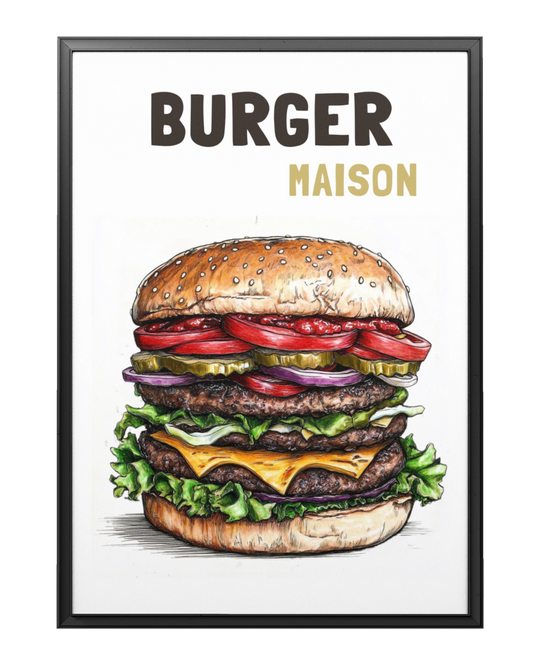 Affiche Burger