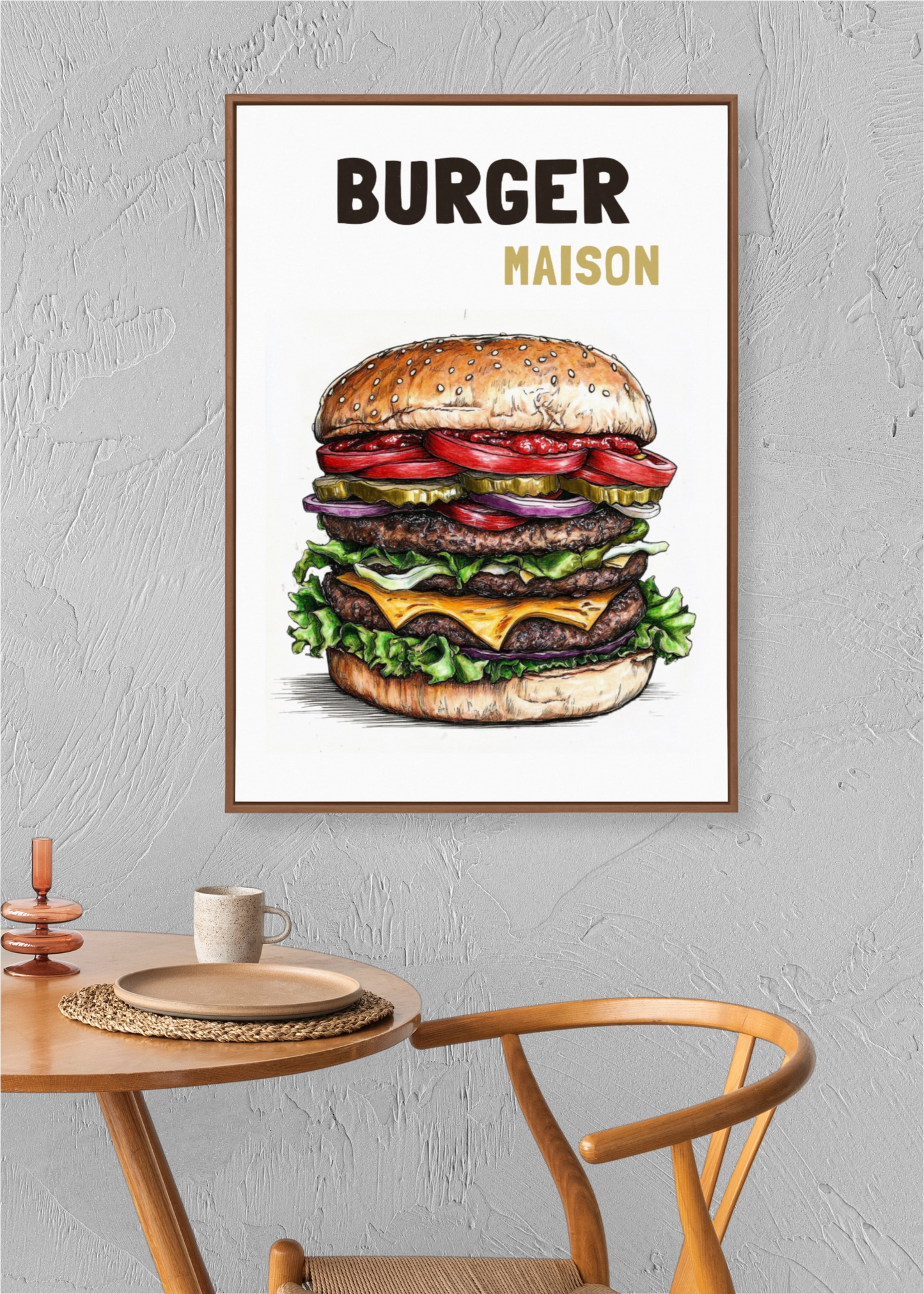 Affiche Burger