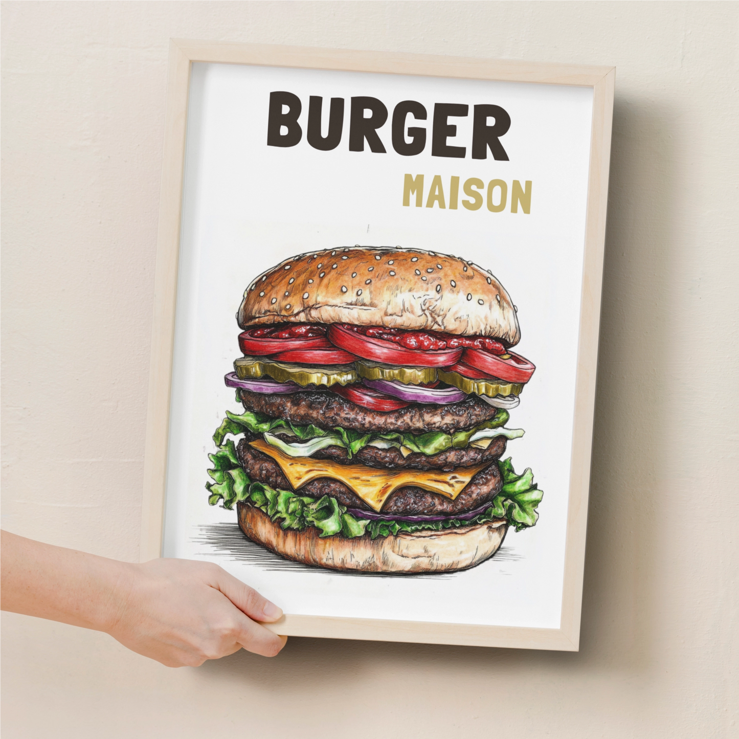 Affiche Burger