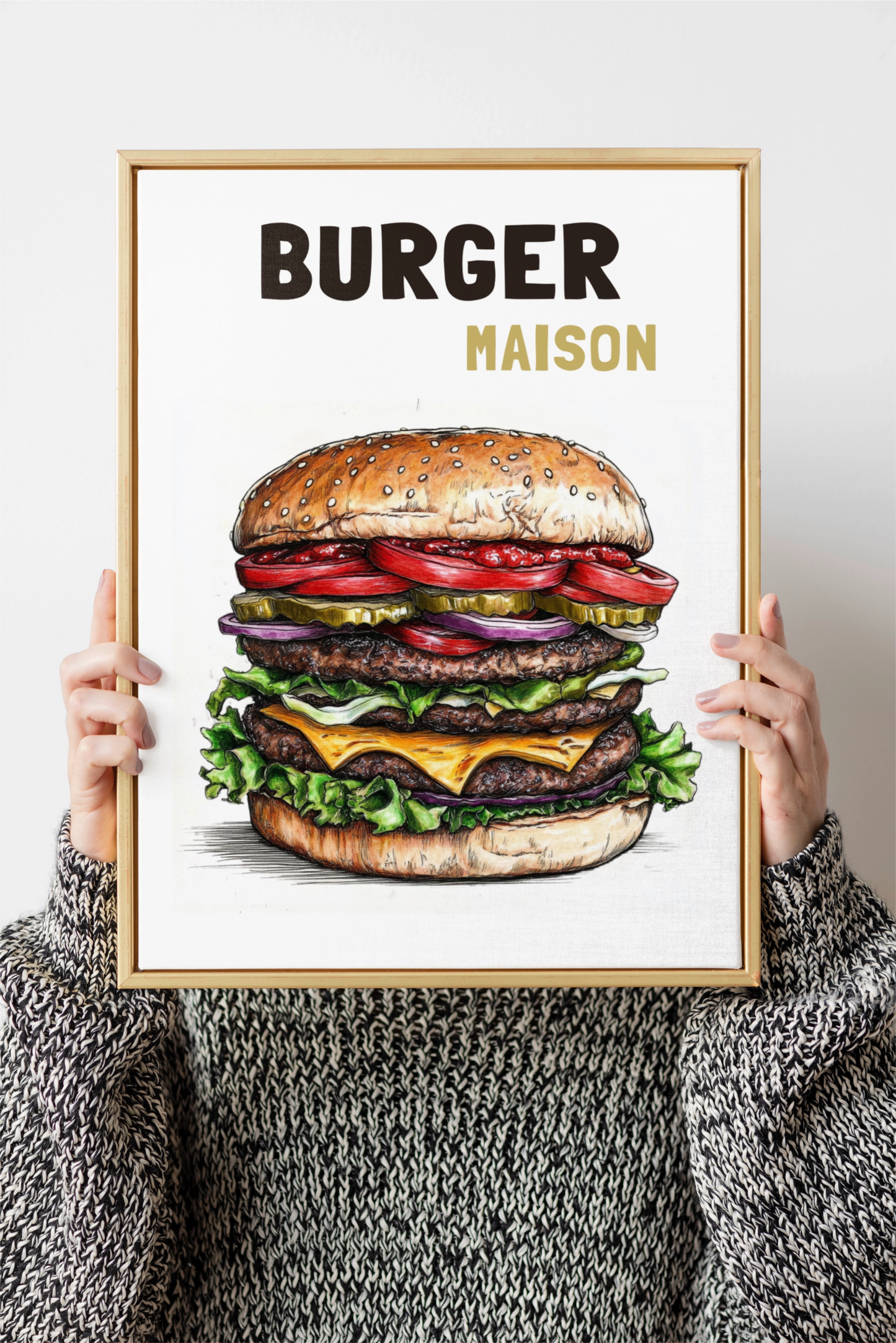 Affiche Burger