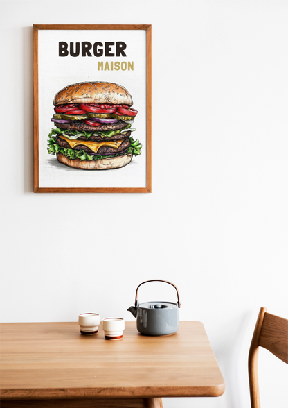 Affiche Burger