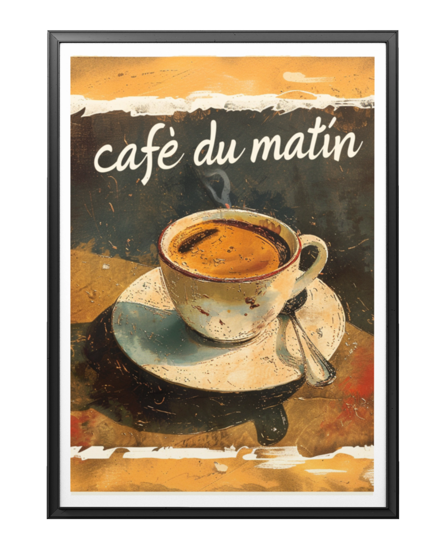 Affiche café du matin