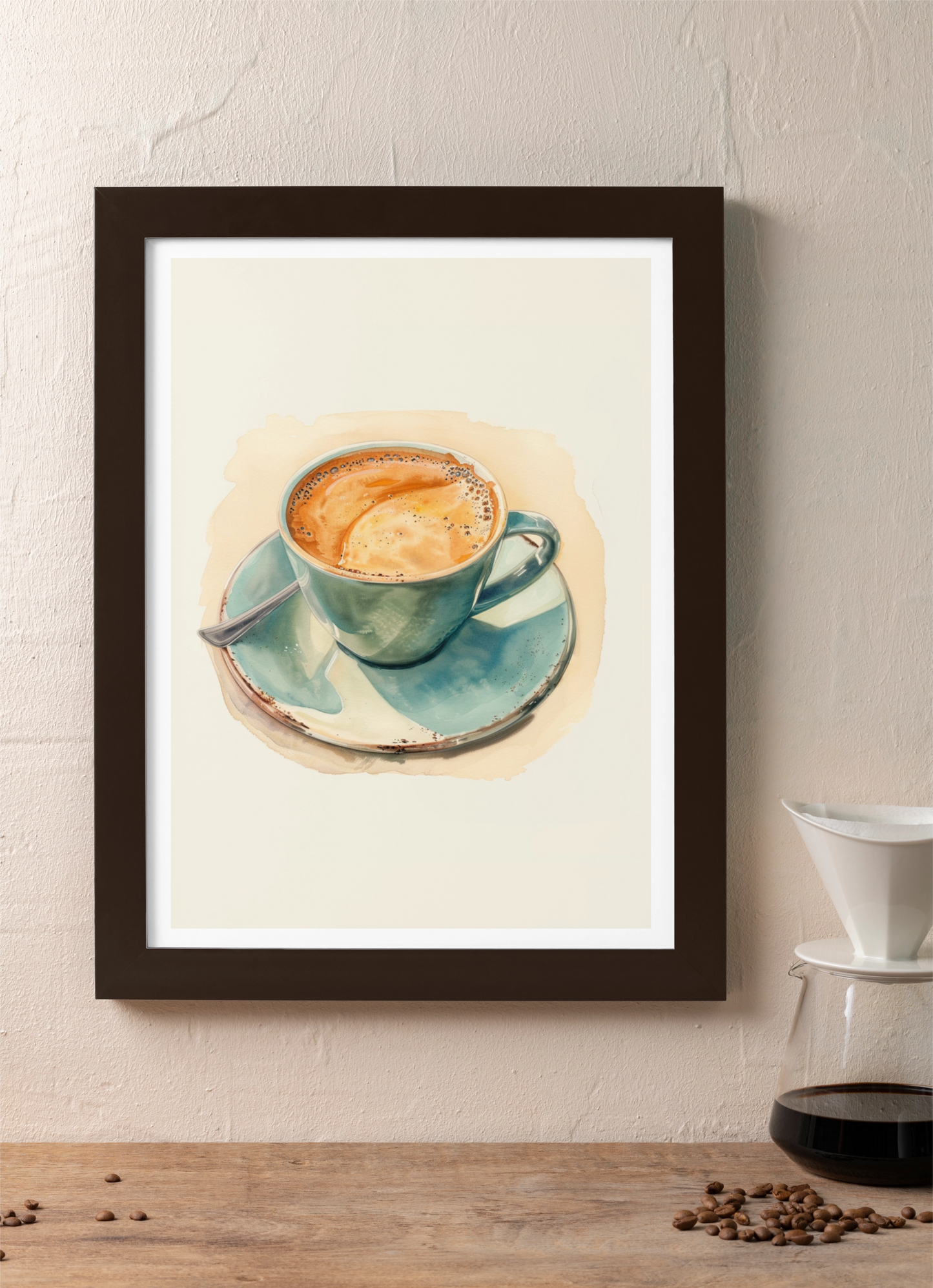 Affiche Café Pastel