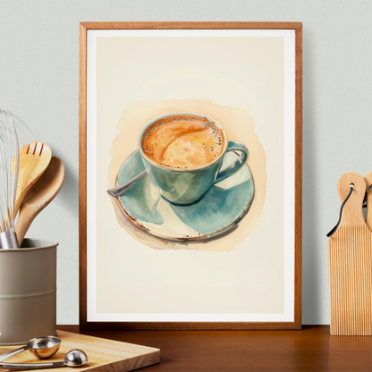 Affiche Café Pastel