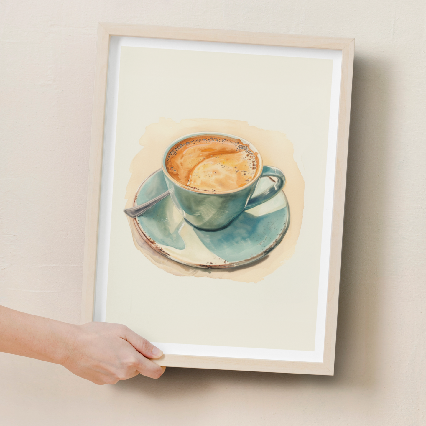 Affiche Café Pastel