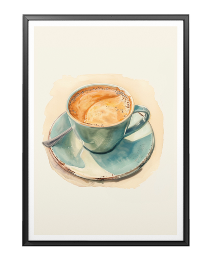 Affiche Café Pastel