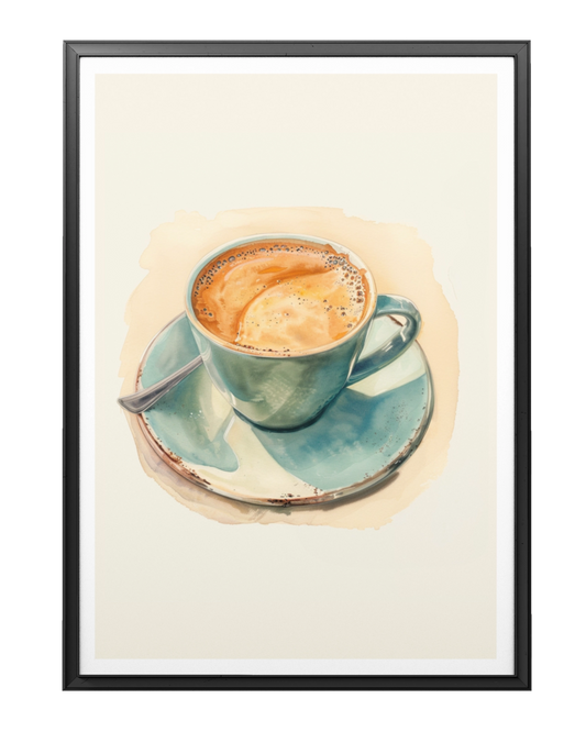 Affiche Café Pastel