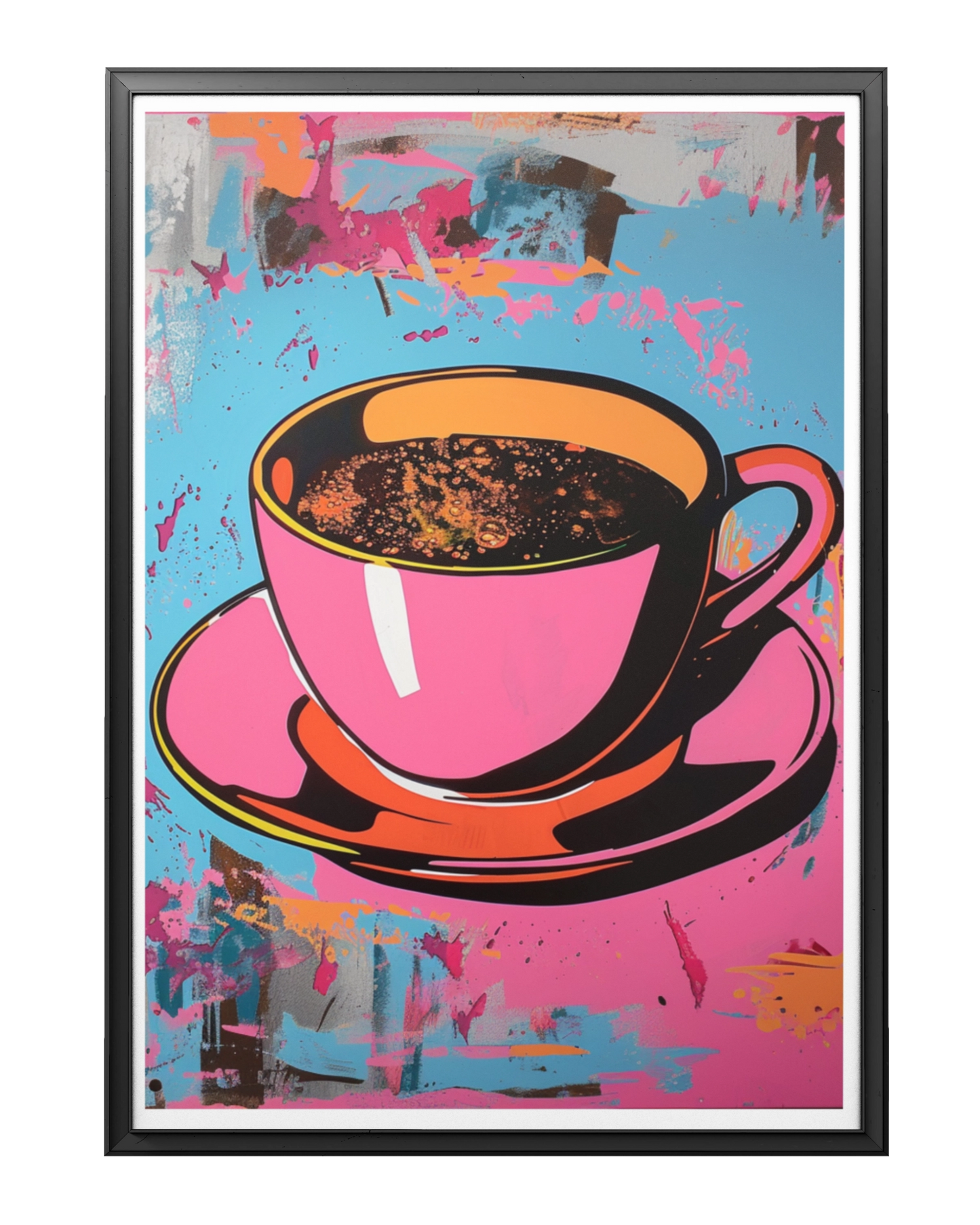 Affiche café Pop art