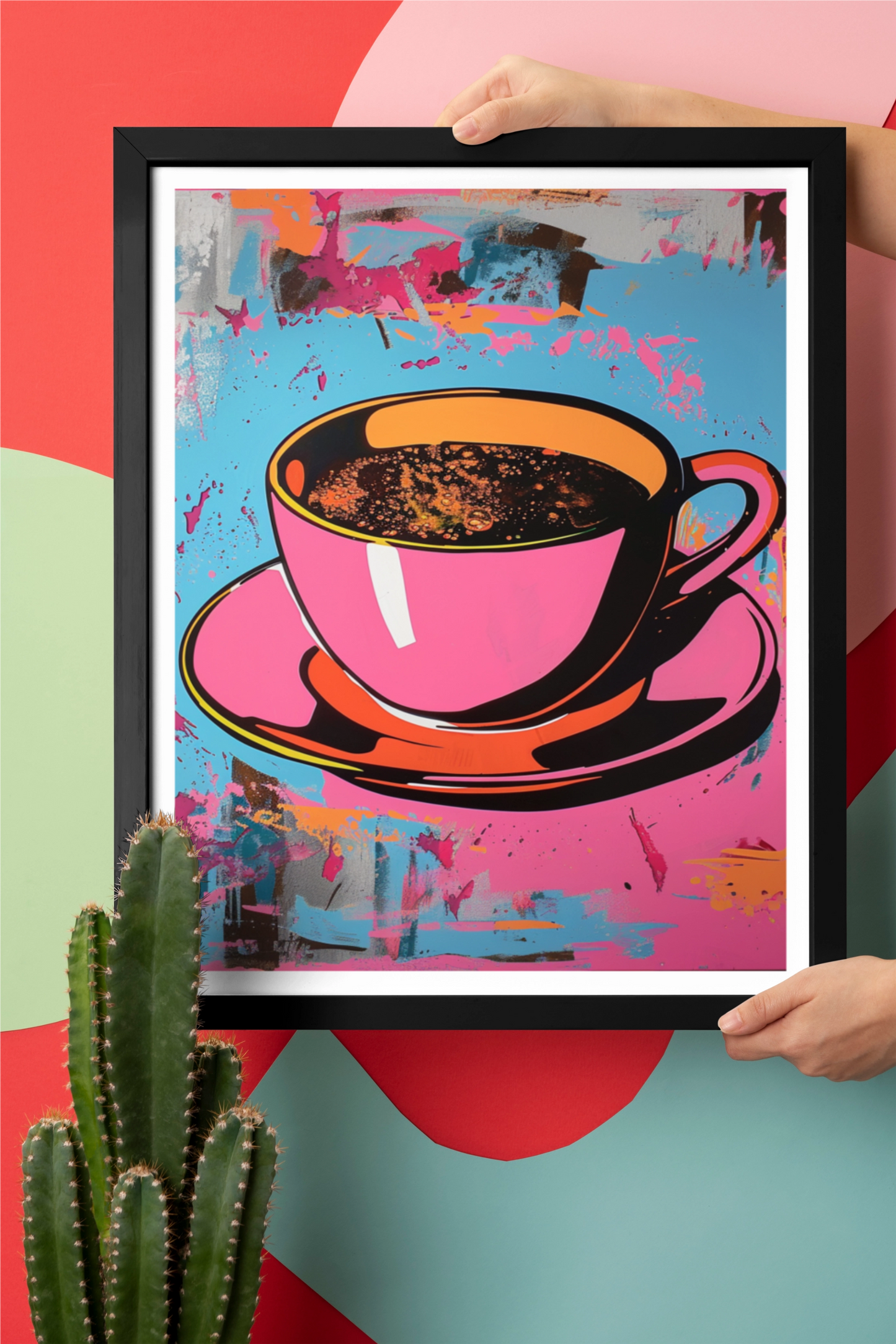 Affiche café Pop art