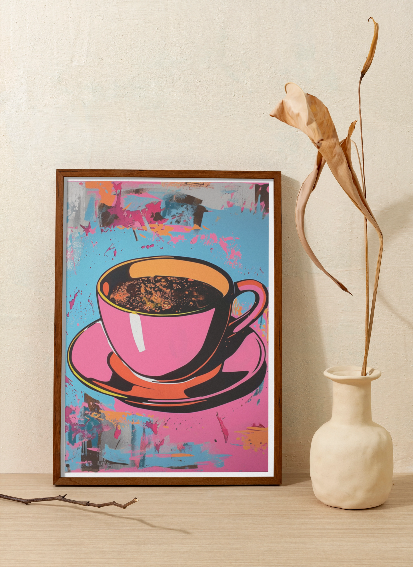 Affiche café Pop art