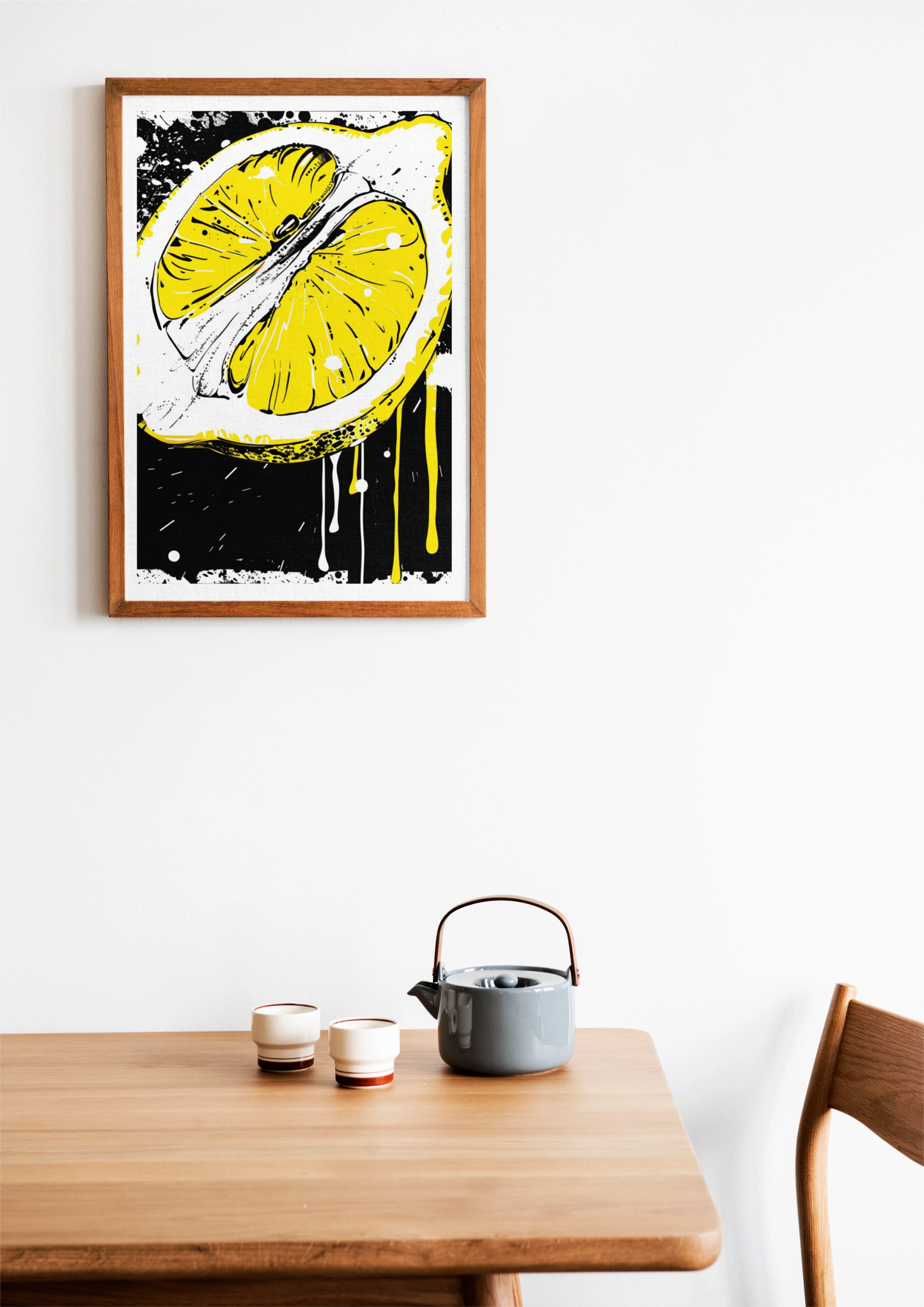 Affiche Citron Noir