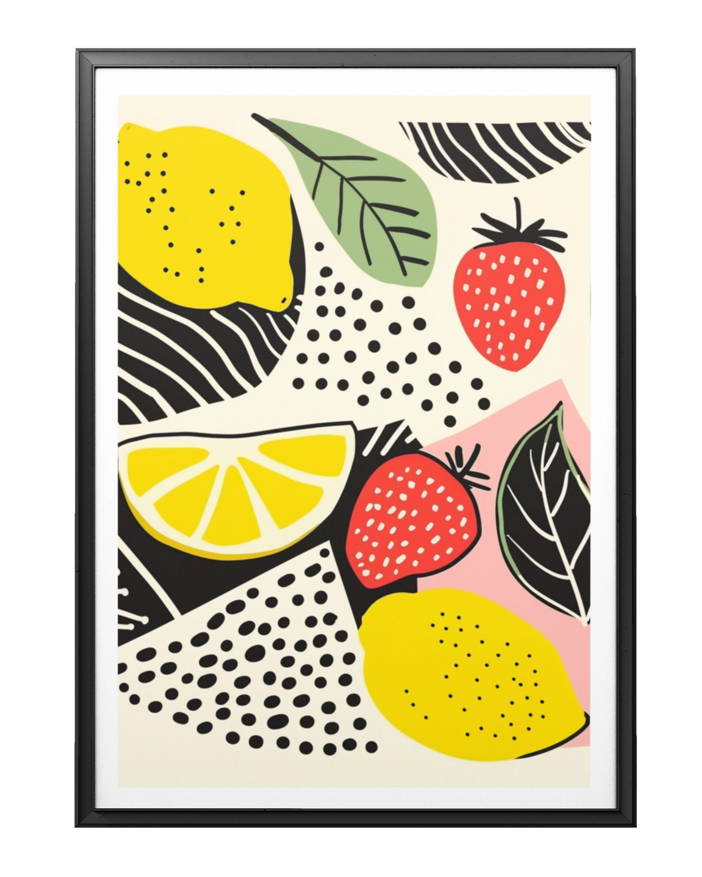 Affiche Citron Fraise