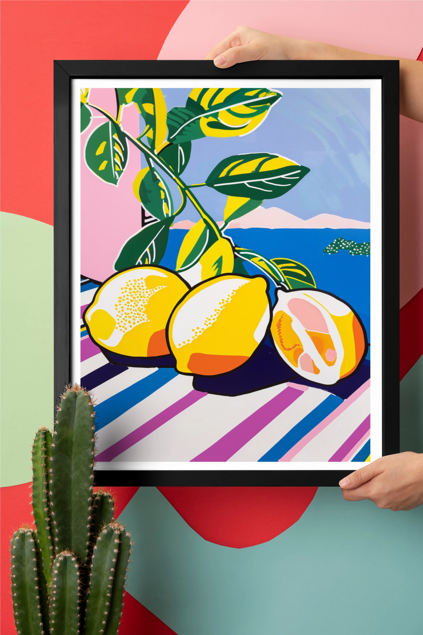 Affiche Citron Amalfi