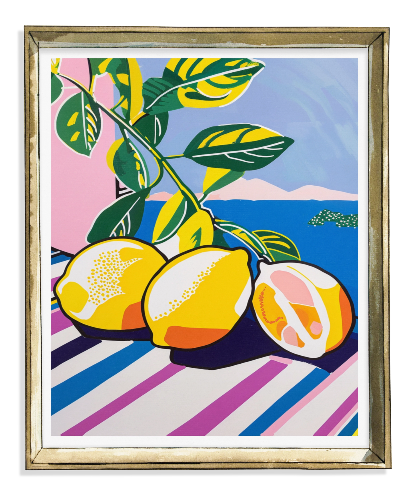 Affiche Citron Amalfi