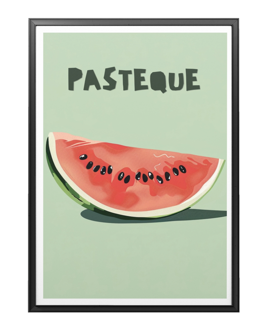 Affiche Pasteque