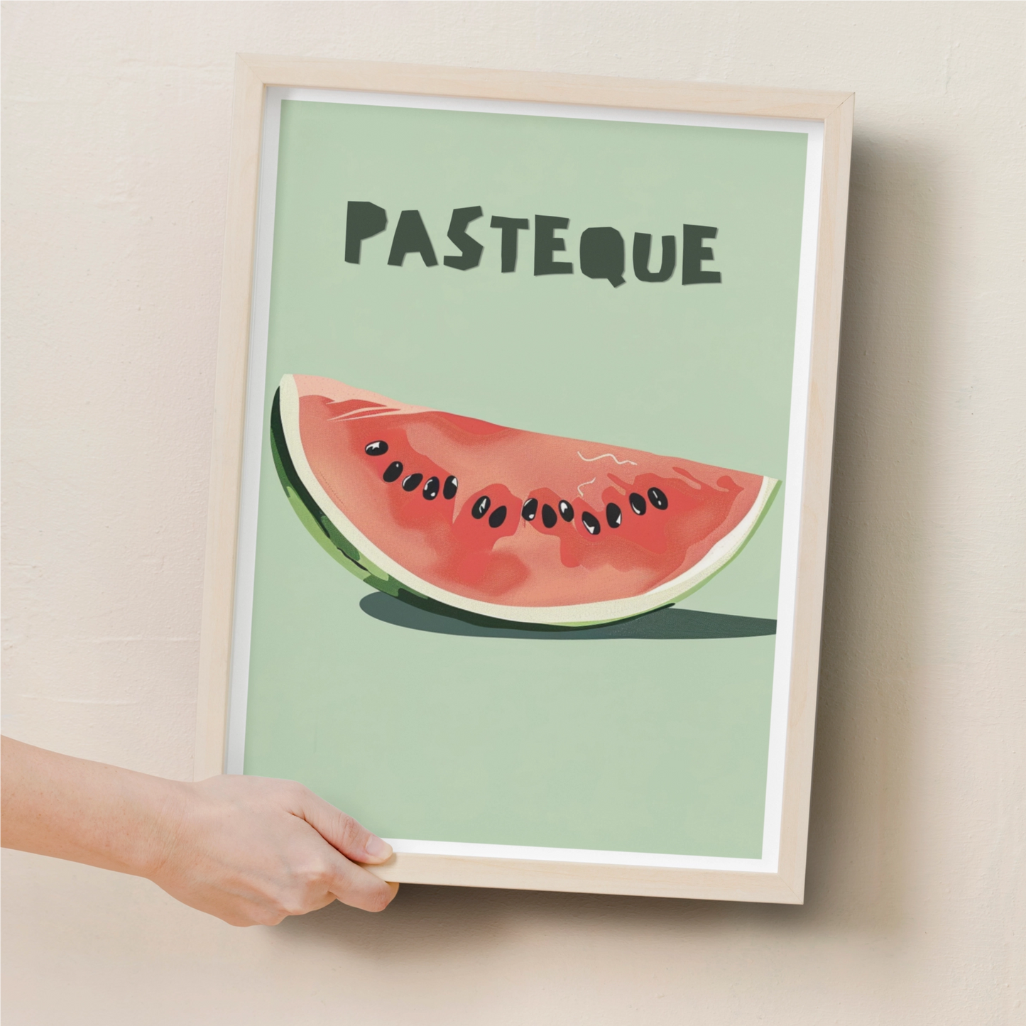 Affiche Pasteque