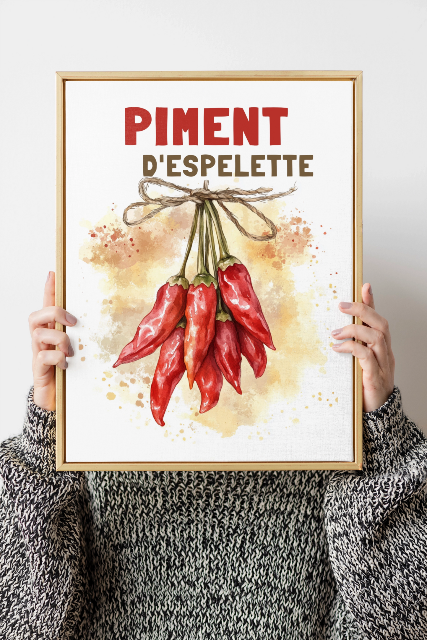 Affiche Piment d'Espelette