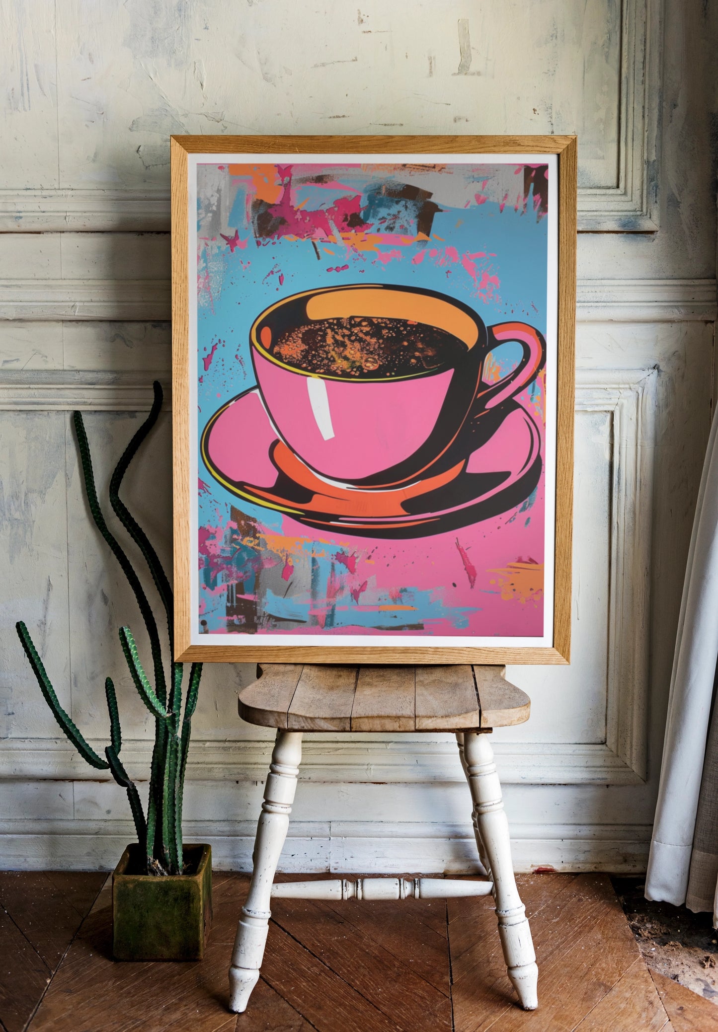 Affiche café Pop art