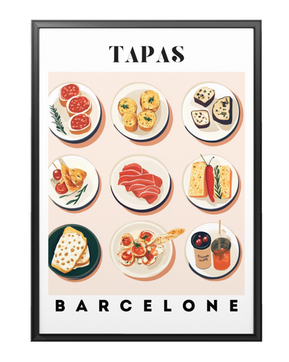 Affiche Tapas