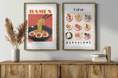 Affiche Tapas