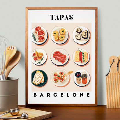 Affiche Tapas