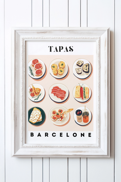 Affiche Tapas