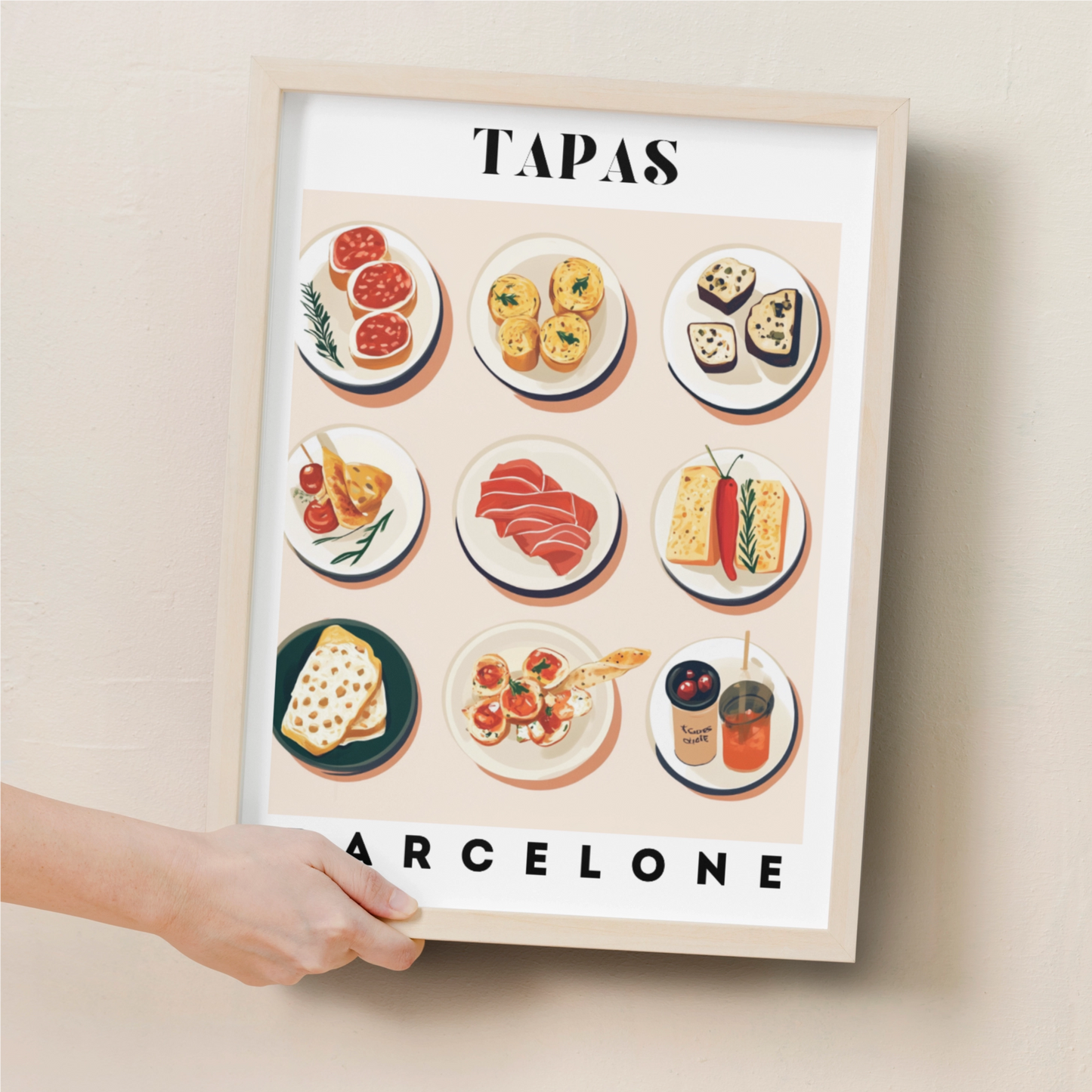 Affiche Tapas