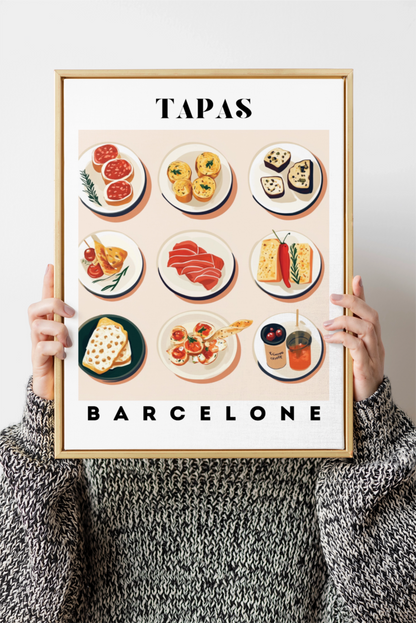 Affiche Tapas