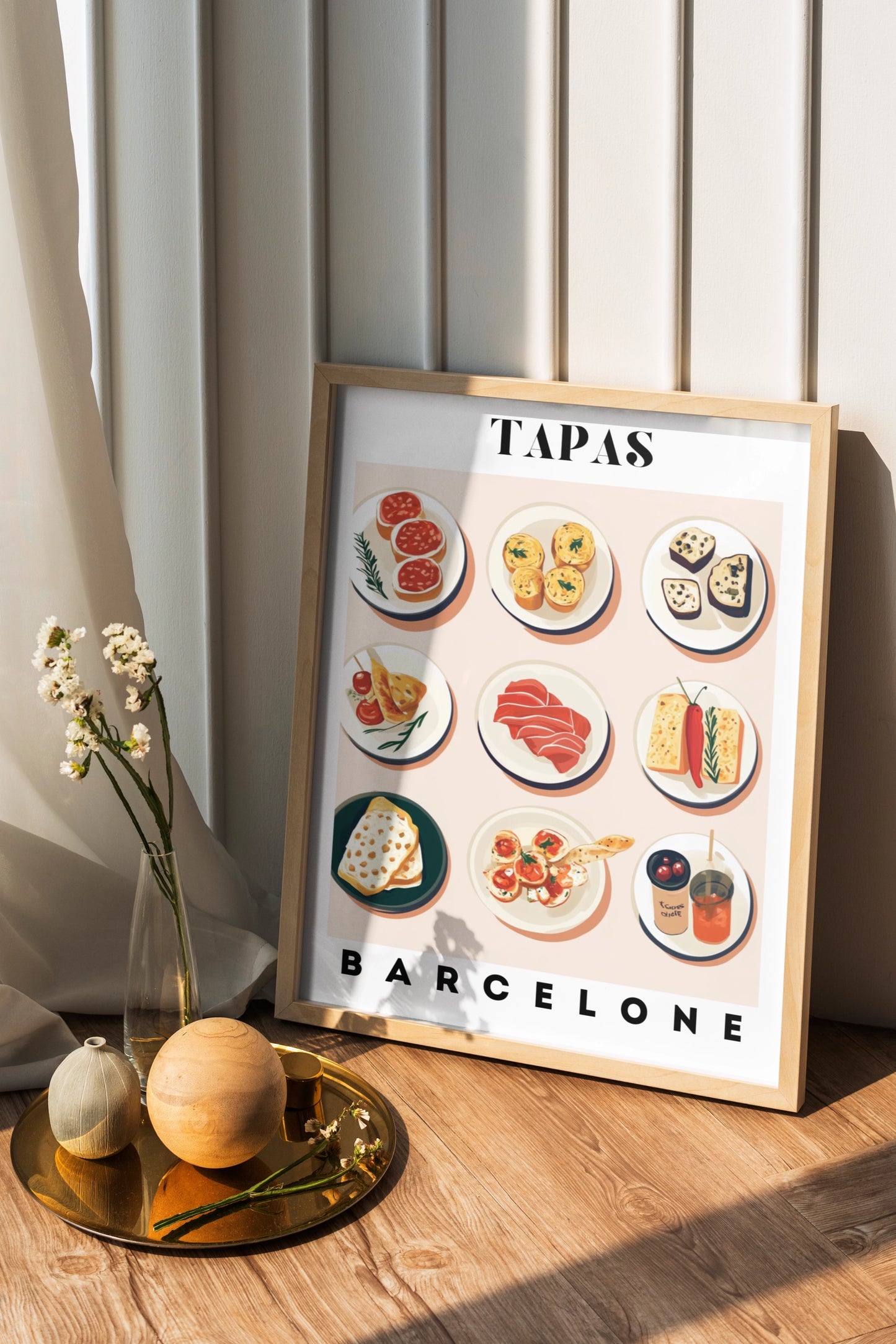 Affiche Tapas