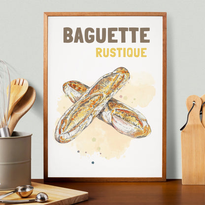 Affiche Baguette