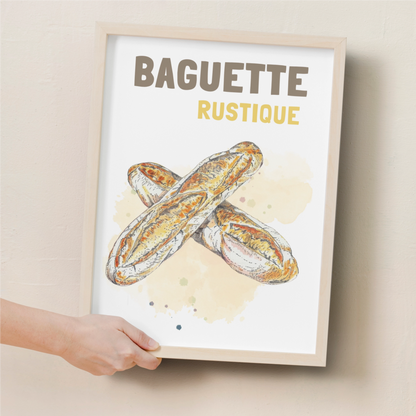 Affiche Baguette