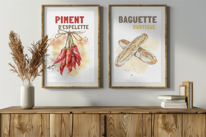 Affiche Baguette