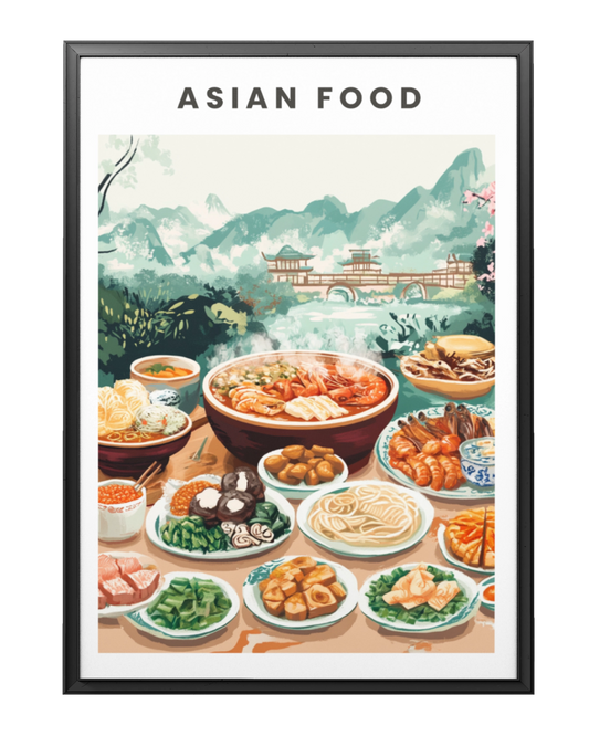 Affiche Asian Food