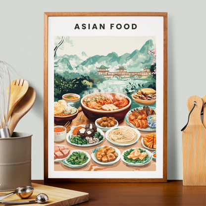 Affiche Asian Food