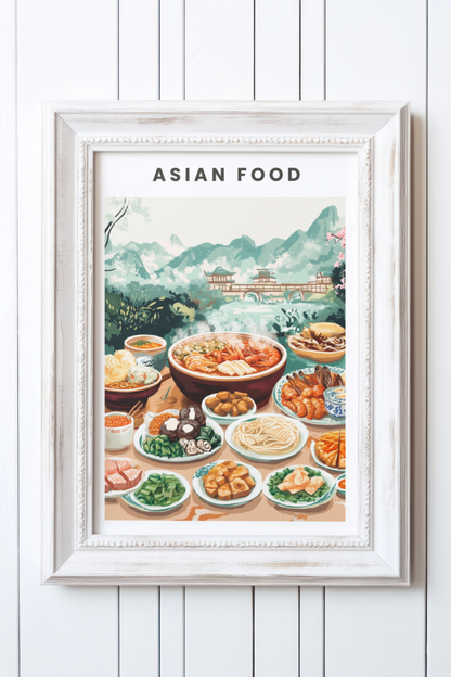 Affiche Asian Food