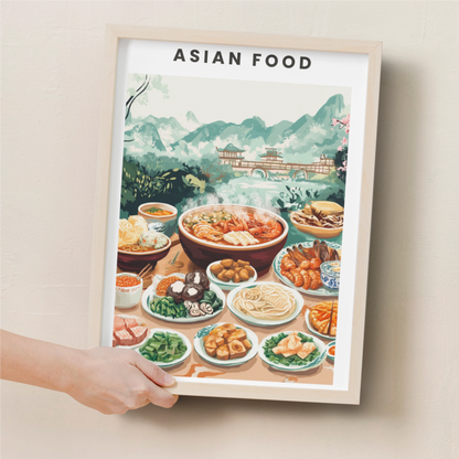 Affiche Asian Food