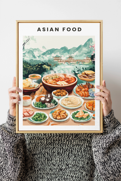 Affiche Asian Food