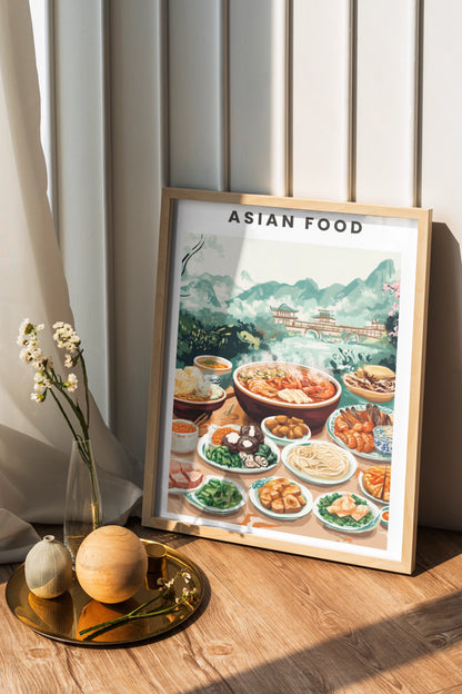 Affiche Asian Food